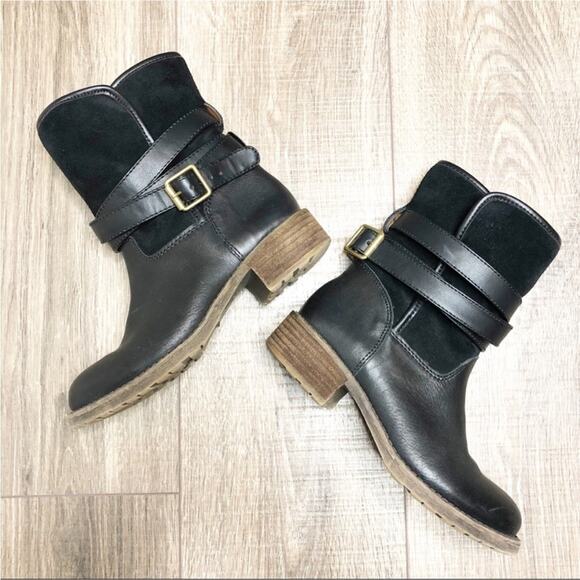 Lucky Brand Shoes - Lucky brand black leather Declann boots